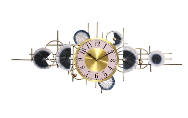  Decorative Metal  Wall Clock  -  Free Size,  Metal,  Decorative,  Pack of 1